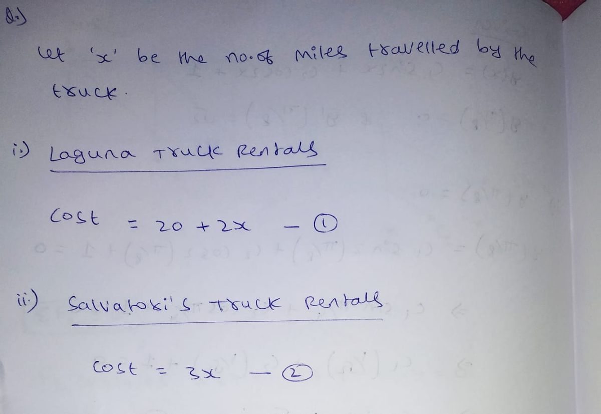 Algebra homework question answer, step 1, image 1